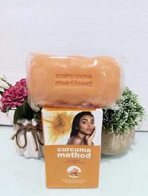 Curcuma Method Whitening body Curcuma Tumeric soap (180g)  - Image 1 of 4