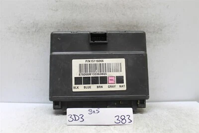 2003-2006 Chevrolet Avalanche Body Control Unit BCM 15116066 Module 383 3D3-B5 Foto 1 de 4