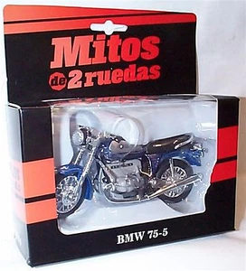 BMW 75-5 In Blue and silver colour New in Box 1-18 scale motorbike - Picture 1 of 1