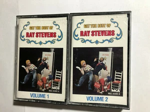 RAY STEVENS THE BEST OF VOLUME 1 AND 2 CASSETTE TAPES - Picture 1 of 2