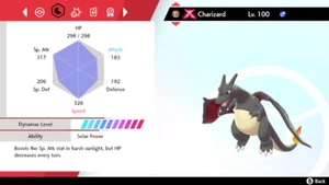 Pokémon Espada y Escudo SWSH - Brillante 6IV Max EV Gigantamax Gmax Charizard - Imagen 1 de 4