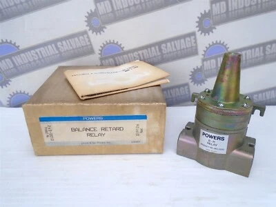 POWERS - 243-0010 - 019126 - BALANCE RETARD RELAY - (NEW in BOX) - Image 1 of 4