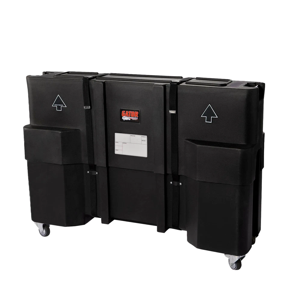 Estuches Gator Roto-Moldeados Doble LED Estuche con Ruedas Se Adapta a Dos TV/Monitores 50" - 55" Foto 1 de 1