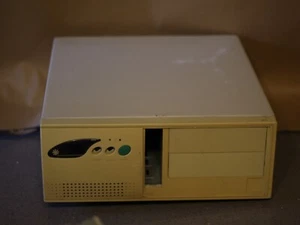 AT CASE with PSU retro desktop beige 90s retro - Picture 1 of 10