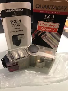 Quantaray PZ-1 DSZ flash doppio girevole per NIKON NUOVO - Foto 1 di 6