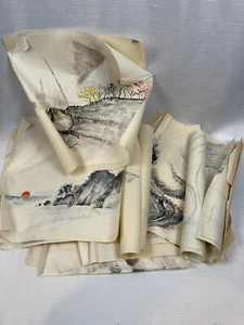 Lote de 16 encantadores originales de acuarela asiática papel fino - Muy fresco - 2288 - Imagen 1 de 9