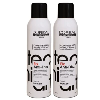 Loreal Tecni. ART Fix Anti Frizz 2 x 250 ml Haarspray Strong Hold 4 Set - Bild 1 von 2