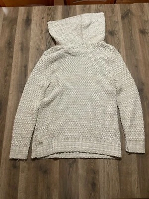 Suéter Cabela's, Para Mujer Talla Mediana, Crema, Cuello Alto, Pullover Foto 1 de 4