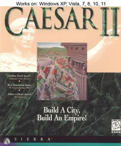 Caesar II 2 PC Game 1995 Windows 7 8 10 11 - Picture 1 of 2