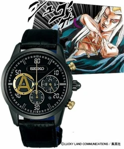 Abbacchio JoJo's Bizarre Adventure 5 Seiko SPIRIT Wrist Watch SBPY111 LMD 300 - Picture 1 of 22