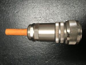 CA120001-47 ITT CANNON CIRCULAR POWER CONNECTOR FROM REXROTH MOTOR POWER CABLE