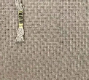 Wichelt Imports 20 count linen Lambswool 18" x 28" cross stitch speaker cloth