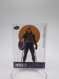 2023 MARVEL STUDIOS WHAT IF ACETATE ORIGINALS #A1 CAPTAIN CARTER INSERT UD - Bild 1 von 2
