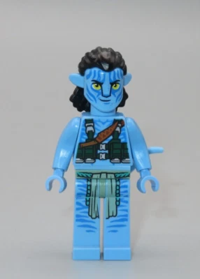 Lego Avatar Jake Sully Na'vi minifigura 75576 azul Foto 1 de 2