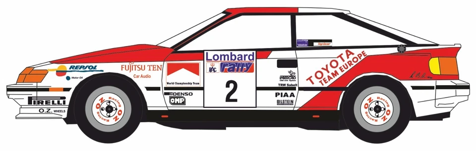 DECAL C.SAINZ RAC R. 1990 WINNER (08) - Image 1 of 1
