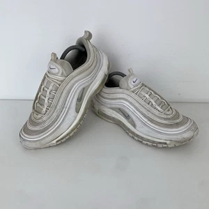 Nike Air Max 97 Turnschuhe Schuhe weiß/wolfsgrau Größe 9,5 UK Herren 921826-101 - Bild 1 von 17
