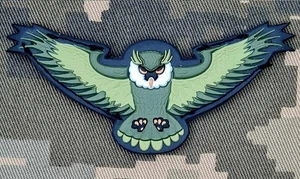 @ PATCH UKRAINE ARMY WAR 2022-2025 Intelligence Owl #3 PVC - Picture 1 of 1