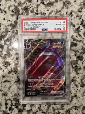 Pokémon TCG Gengar VMAX 157/264 PSA 10 - Image 1 of 2