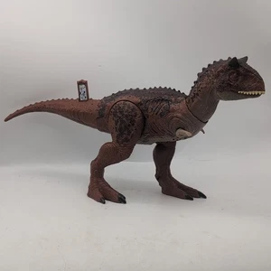 Jurassic World Battle Chompin' Carnotaurus Epic Attack Extreme Thrashing Mattel - Picture 1 of 13