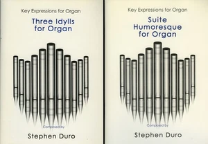STEPHEN DURO - Two Music Books For Classical Organ [NEW] - Picture 1 of 9