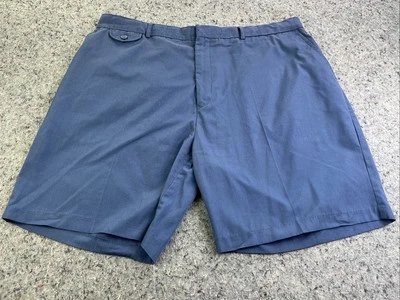 Pantalones cortos chinos de golf Crescent Bay para hombre talla 42 azul desvanecido frente plano Foto 1 de 4