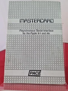 Mastercard Asynchrone Serielle Schnittstelle Anleitung für Apple II + & Iie PACE - Bild 1 von 3
