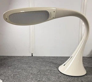 UltraBrite LED Desk Lamp SL9067-2 White w/ 2 USB Ports Touch Control 3 Modes - Picture 1 of 11