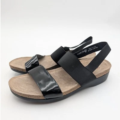 Munro Pisces Wedge Heel Sandal Slingback Women’s Black Size US8.5M EU39 - Image 1 of 4