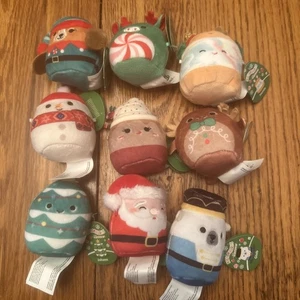 micromallows squishmallows Lot Set Of 9 New With Tags Advent Calendar - Picture 1 of 10