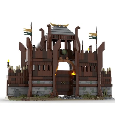Hot Sale Main Gate of Castle from Movie Building Toys Set Minifig Scale - Image 1 of 2
