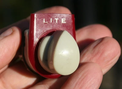 Lighted & Fused LITE Vintage Switch Accessory - Illuminated In Dash Fog Backup 2 - Image 1 of 4