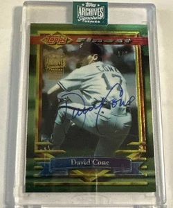 David Cone 2024 Topps Archives Signature Series 94 Finest Auto /3 Yankees Royals - Picture 1 of 2