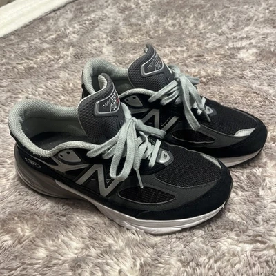 Zapatillas New Balance 990v6 Hechas en EE. UU. Negras W990BK6 Mujer Talla 9 2E Foto 1 de 4