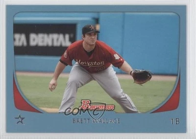 2011 Bowman Blue /500 Brett Wallace #154 - Image 1 of 2