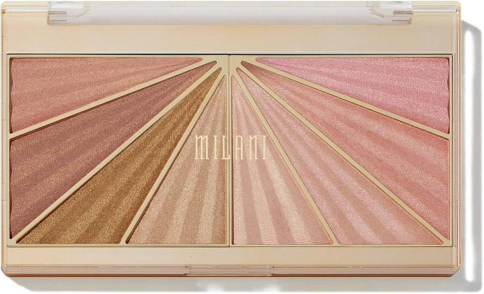 Milani Shimmering Face Palette, 01 Luminoso Glow - Image 1 of 1