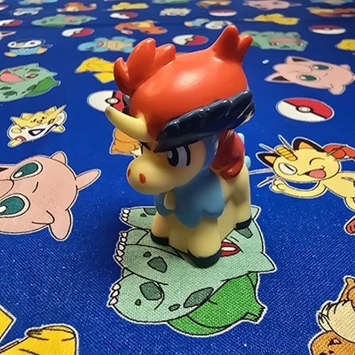 Pokemon Keldeo Figura Finger Puppet 2012 Nintendo Bandai PVC Japón Vendedor de EE. UU. Foto 1 de 4