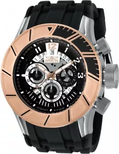 Invicta Herren 14024 Profi Taucher Chronograph Schwarz Texturiert Dial Neu Ovp - Bild 1 von 5