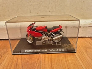 1/24 ALTAYA IXO - DUCATI SUPERSPORT 1000DS HF 2003 DIECAST MOTORCYCLE BIKE - Picture 1 of 3