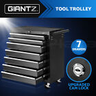 Giantz 5-7 Drawer Tool Box Trolley Cabinet Storage Cart Garage Toolbox Organiser
