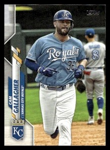 2020 Topps #616 Cam Gallagher Kansas City Royals Baseball card