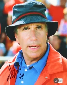 Foto firmada de Henry Winkler 8X10 The Waterboy con certificado de autenticidad - Imagen 1 de 2