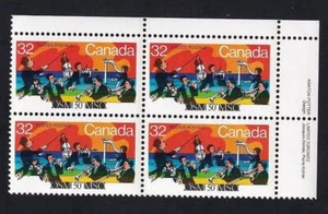 Canada 1984 Montreal Symphony 50th Anniversary, MNH UR PB, sc#1010 - Picture 1 of 1