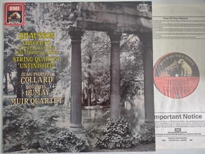 DUMAY & COLLARD PLAY CHAUSSON CONCERTO OP 21 & MUIR QUARTET EMI 27 0381 - Picture 1 of 3