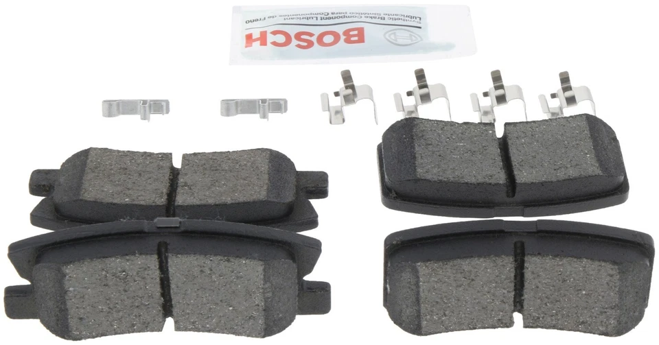 Conjunto de pastilhas de freio a disco traseiras para 2011-2012 Mitsubishi Outlander Sport Bosch - Imagem 1 de 4