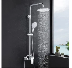 Shower System with Single Lever Mixer - Rain Shower New SEE FULL DESCRIPTION. - Picture 1 of 10