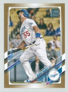 2021 Topps Update Gold Parallel RC #US200 Albert Pujols 1600/2021 Dodgers - Picture 1 of 1