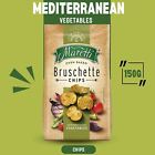 Maretti Bruschette Chips Mediterranean Vegetables with Delicious Taste 150g X5
