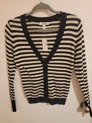 Vestido Granero Suéter Mujer Pequeño Rayas Academia Coqueta Dinero Antiguo Nuevo Con Etiquetas Costero Foto 1 de 4