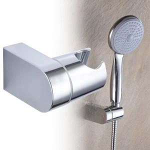 360Degree Shower Head Holder Universal Bathroom Bracket Wall Mount Adjustable - Picture 1 of 8
