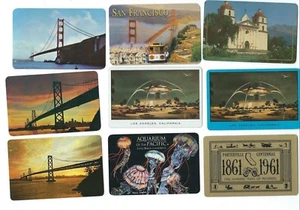 41 tarjetas de juego individuales/intercambiantes del estado de California - Imagen 1 de 10